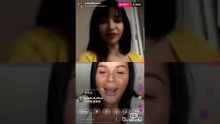 Sarah Fraisou Vs Ruby Nikara Gros Clash Insta Live