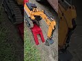 RC SANY Excavator Climb onto the transport truck #rcexcavator #rcconstruction #automobile #shorts