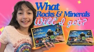 Rock & Mineral Set Unboxing & Review Live! See what Rocks, Gem Stones & Minerals I get! Toy Review