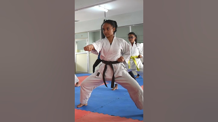 Karate Girls Training 🥋