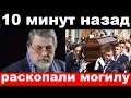 10 минут назад / чп , раскопали могилу Ширвиндта / новости комитета Михалкова