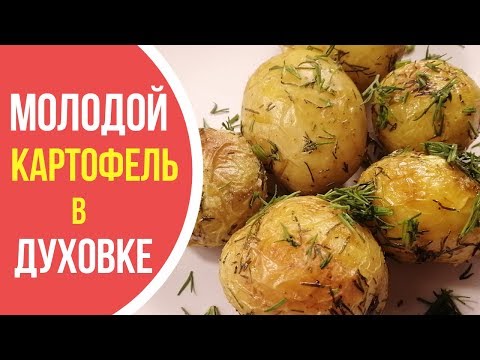 Как приготовить молодой картофель в духовке