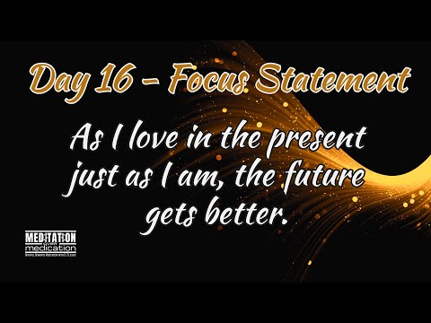 Day 16   Unselfish Love Video Meditation