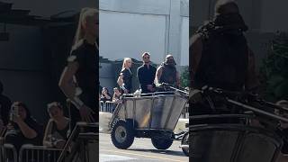 chris hemsworth and anya taylor joy make grand entrance at jimmy kimmel live (may 8, 2024) #madmax