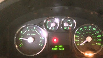 E5ME076 2005 Mercury Montego 3.0 Engine Test