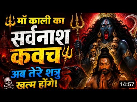 मेरे बच्चे मां काली सर्वनाश कवच अब तेरे शत्रु खत्म होंगे 💀☠️💀💀