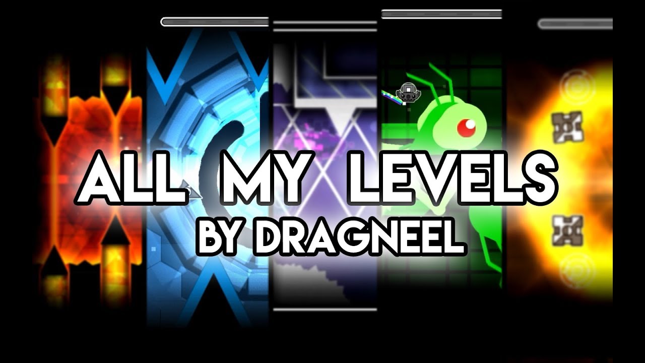 All my levels (MONTAGE) - virtual riot- idols [Geometry Dash 2.11 ...