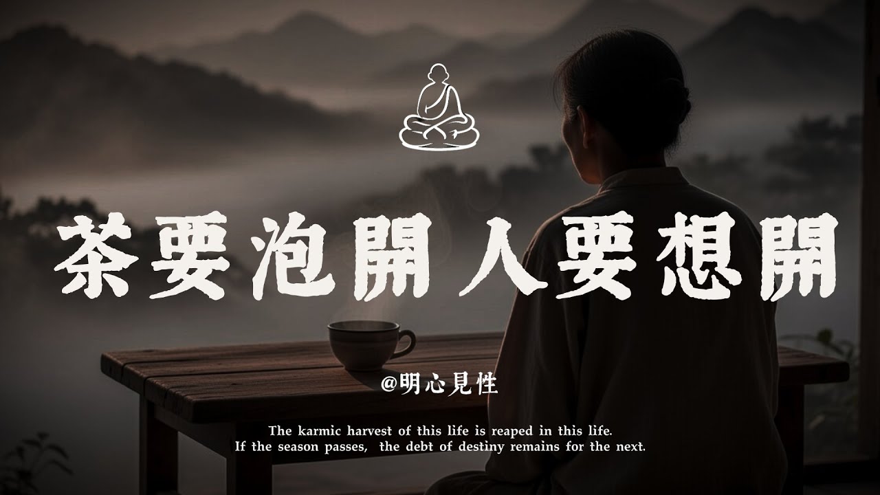 弘一法師的處世智慧，治愈了多少想不開的人：茶要泡開才好喝，人要想開才好過｜明心見性#修行 #國學 #人生感悟 #治癒