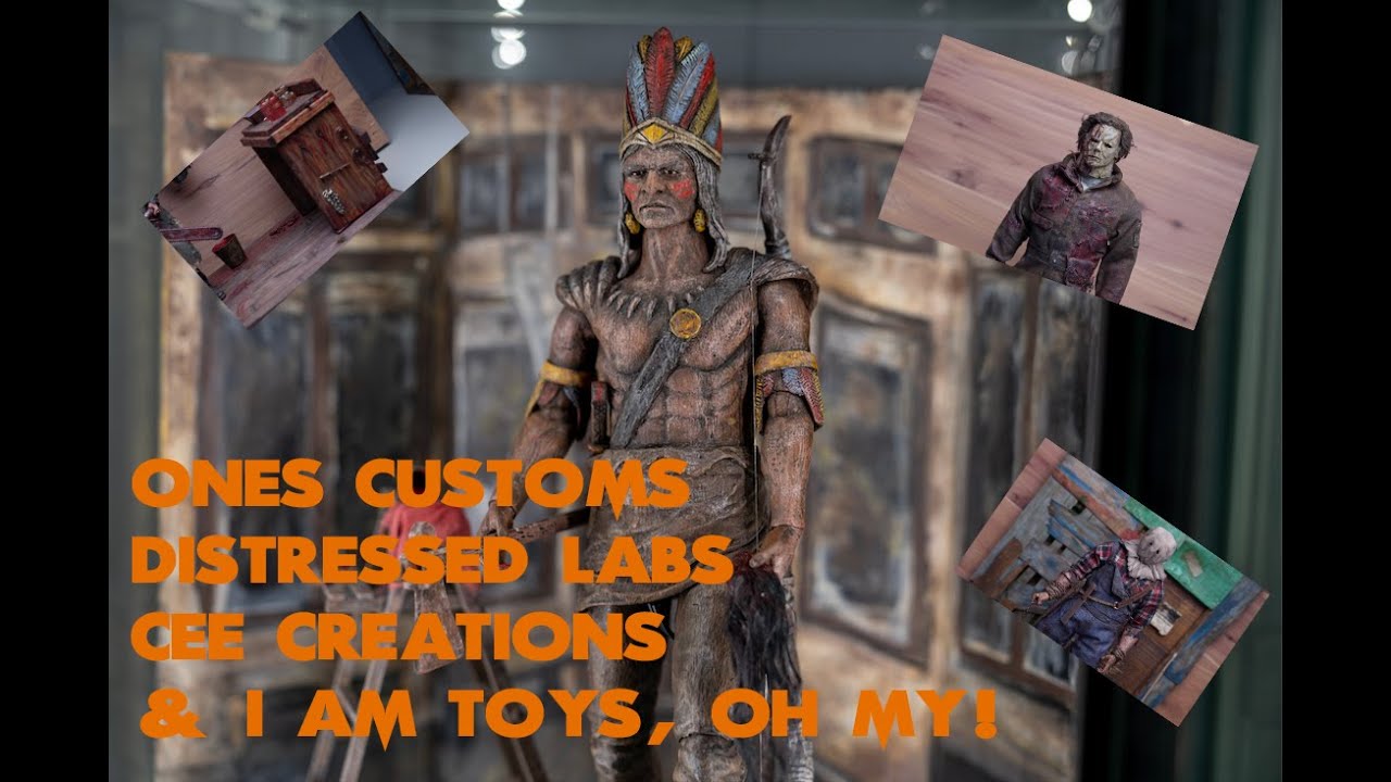 OnEs CUstoms, Cee Creations, Distressed Labs: Custom Horror in 2021.