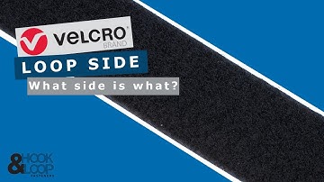 VELCRO® Brand Black Loop Side Explained – PS Adhesive Backed