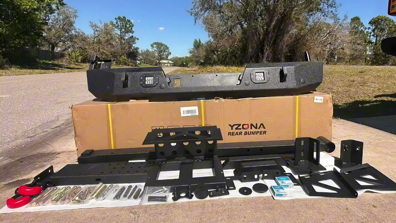 Unbox Your Ultimate Rear Bumper Upgrade for Jeep Gladiator JT | Feature-Packed & Easy Install!​