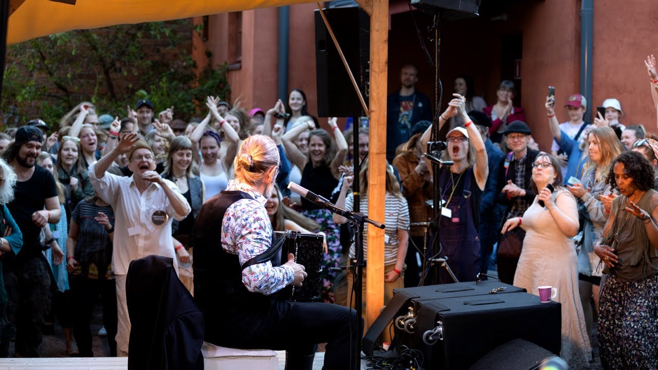 Antti Paalanen @ Annikki Poetry Festival in Tampere, Finland