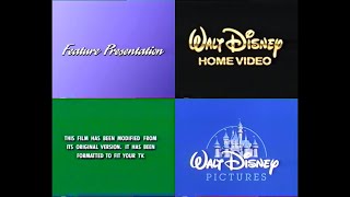 Feature Presentationwalt Disney Home Videoformatted Screenwalt Disney Pictures Pixar Variant