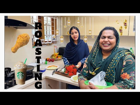 🌙Ramadan -14😍 | Sonu & Mashu’s Fight While Cooking😅 | Easy Biryani Recipi | Spring Roll 