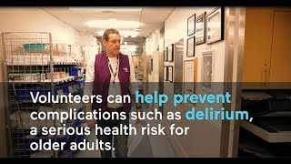 Volunteers support older adults in the Emergency Department at Mount Sinai | Volunteer Week 2018
