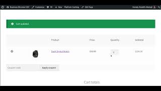Business Bloomer WooCommerce Automatically Update Cart On Quantity Change Mini-Plugin Overview
