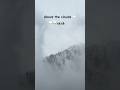 Badal Awara – Lost in the Clouds | Mountain Serenity #love #travel #mountains #ytshorts #yt