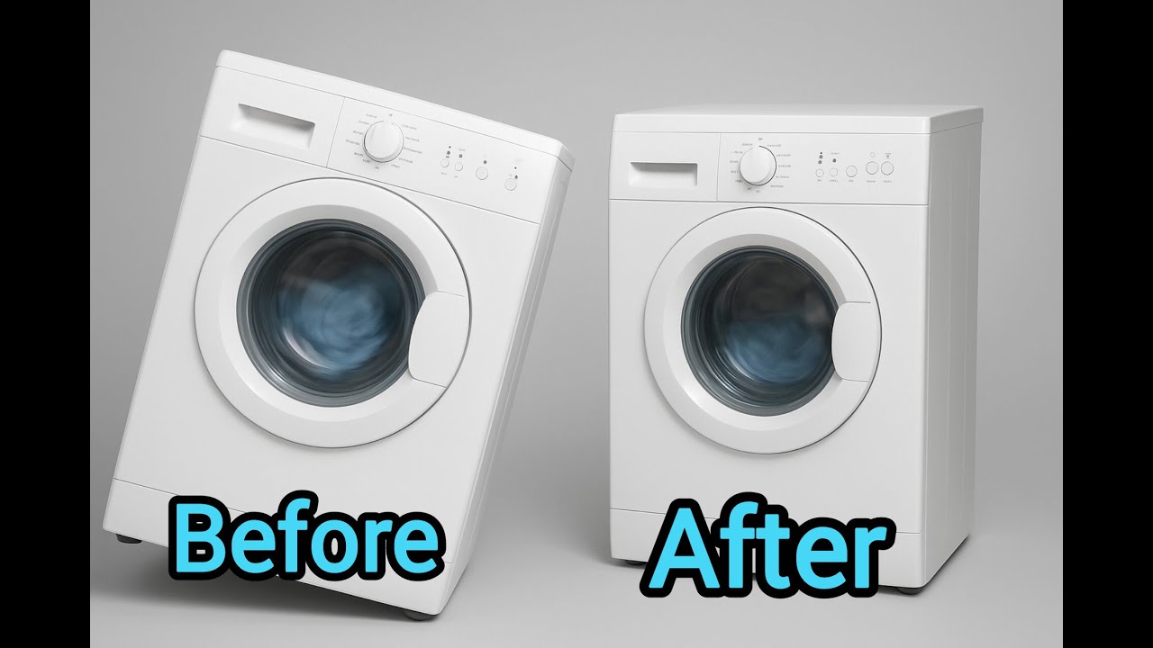 Solving the problem of vibration and knocking of the automatic washing machine
