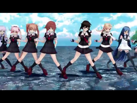 【MMD艦これ】白露型で「ロストワンの号哭」ver.2
