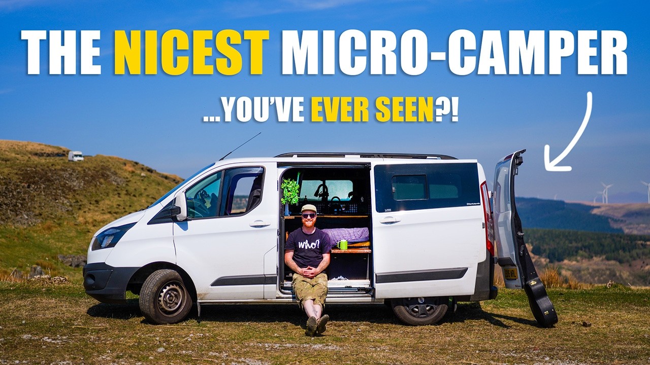 He Lives Full Time In This Tiny Van - & It Feels Like HOME!