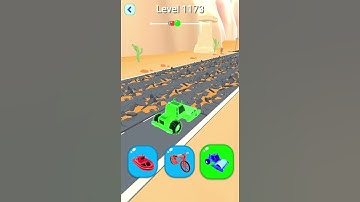 Shape-shifting2 Gameplay Master Level -1173 Gameplay iOS,Android Beamng drive #shortsfeed #shorts