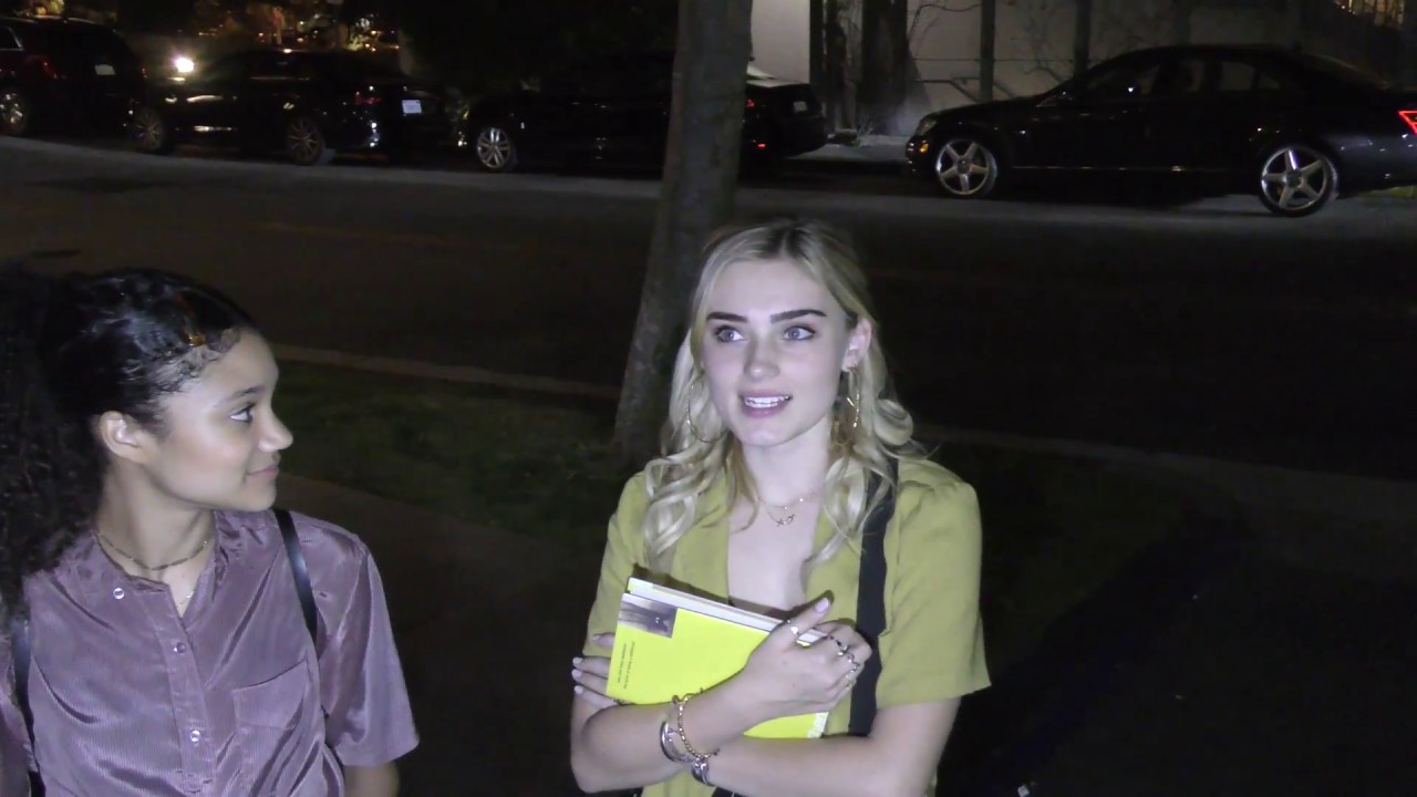 Meg Donnelly and Kylee Russell discuss dancing, Fortnite and food at the Grove