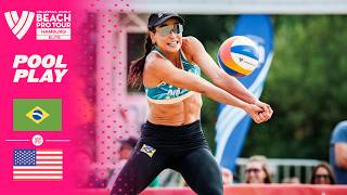 Carol/Rebecca vs. Hughes/Batenhorst - Pool Play Highlights | Hamburg 2026 #BeachProTour