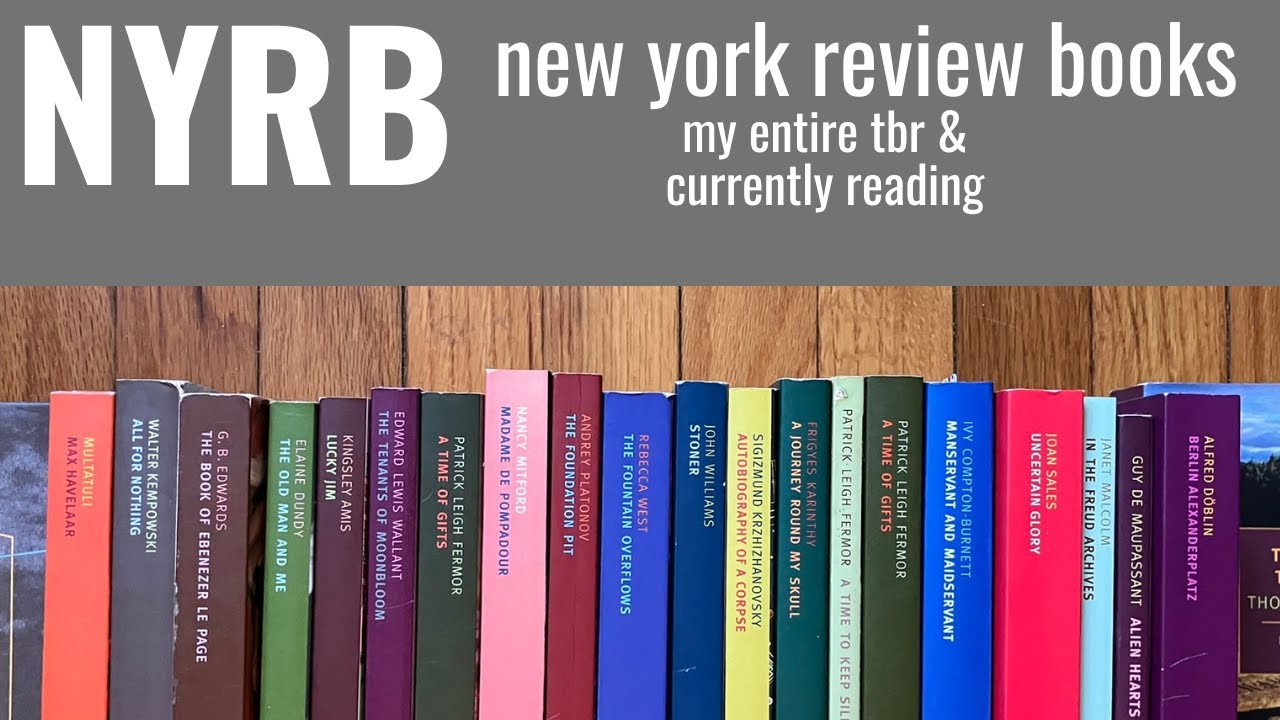 NYRB Current TBR & Currently Reading | Why I love NYRB & Why you should, too! | 2025