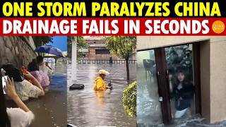 One Storm Sinks China: Cities Become Seas, Tofu-Dreg Drainage Systems Collapse in Seconds