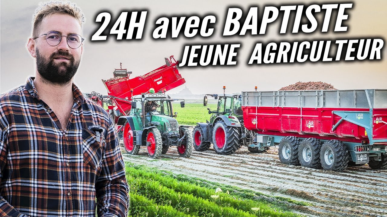 24H DANS LA PEAU DE BAPTISTE : JEUNE AGRICULTEUR 🔥