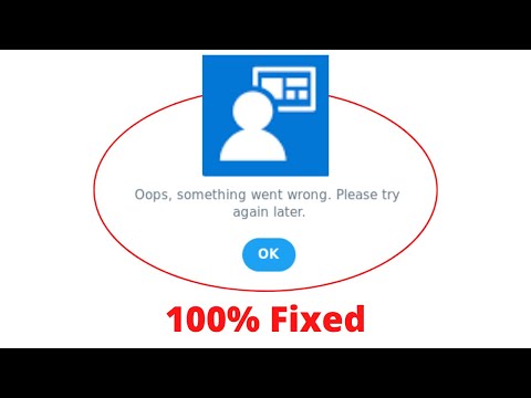 Fix Company Portal Oops Something Went Wrong Error. Please Try Again Later Problem Error Solved