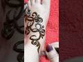 Simple Arabic Henna Design #mehndi #henna #dubai #style #fashion #song #mehandi #farheenscreation