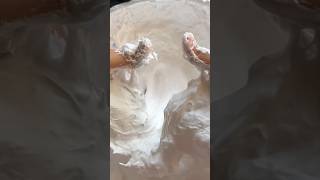 Fazendo Slimecom Muita Espuma E Pouca Cola Ão