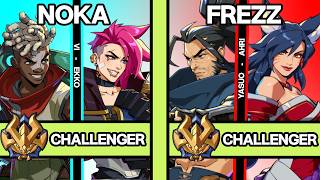 2XKO ▰ NOKA (Vi-Ekko) vs FREZZ (Yasuo-Ahri) ▰ 2XKO High Level Replays