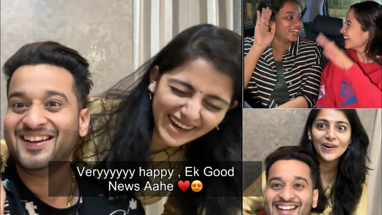 Neha is Veryyy happpyyy , Ek good news ahe ❓❓♥️😍| Movie time 🍿with सातपुते परिवार | aditya satpute