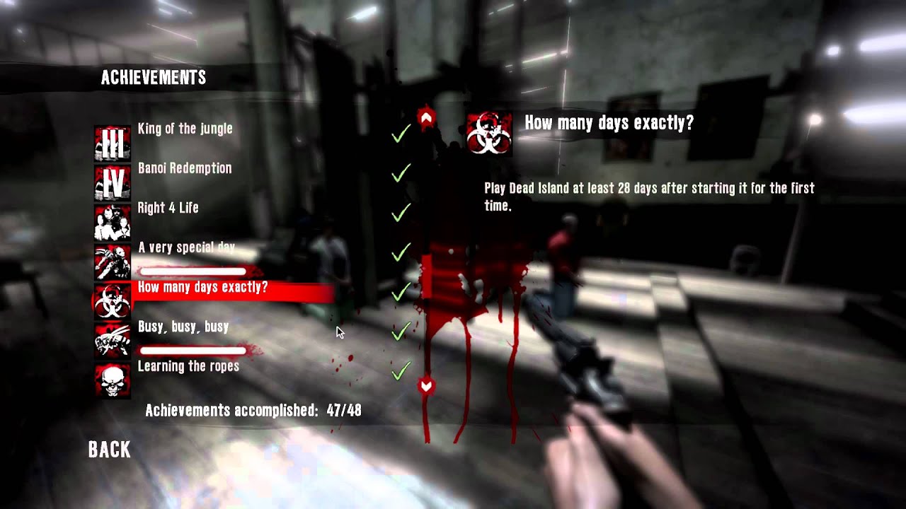 Dead Island Achievement Guide |Episode 3| How Many Days Exactly? (Commentary/iTribRoYaL)