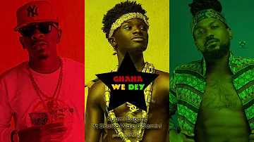 Kuami Eugene ft. Shatta Wale & Samini -- Ghana We Dey [ Lyrics Slide ]