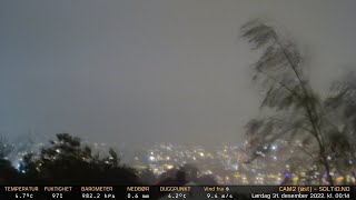 Timelapse Cam 2 - Natt til 31. desember 2022