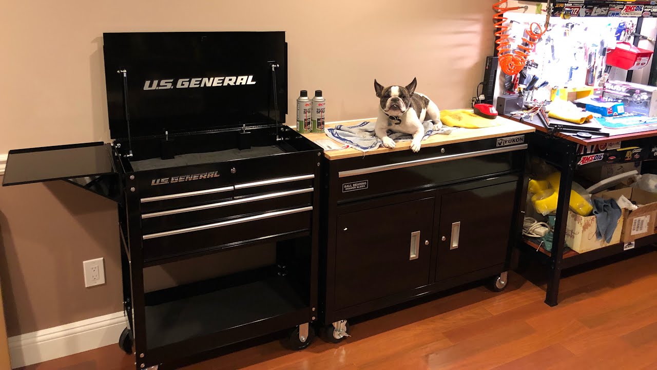 U.S. GENERAL 30 in. 4-Drawer Tech Cart, Green - general for sale - by owner  - craigslist