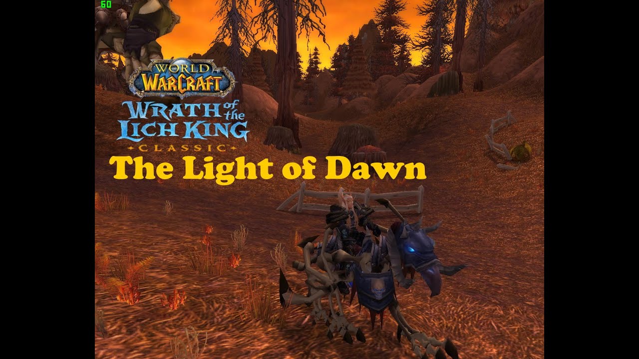 lys s Fedt har en finger i kagen World of Warcraft. Quests - The Light of Dawn - YouTube