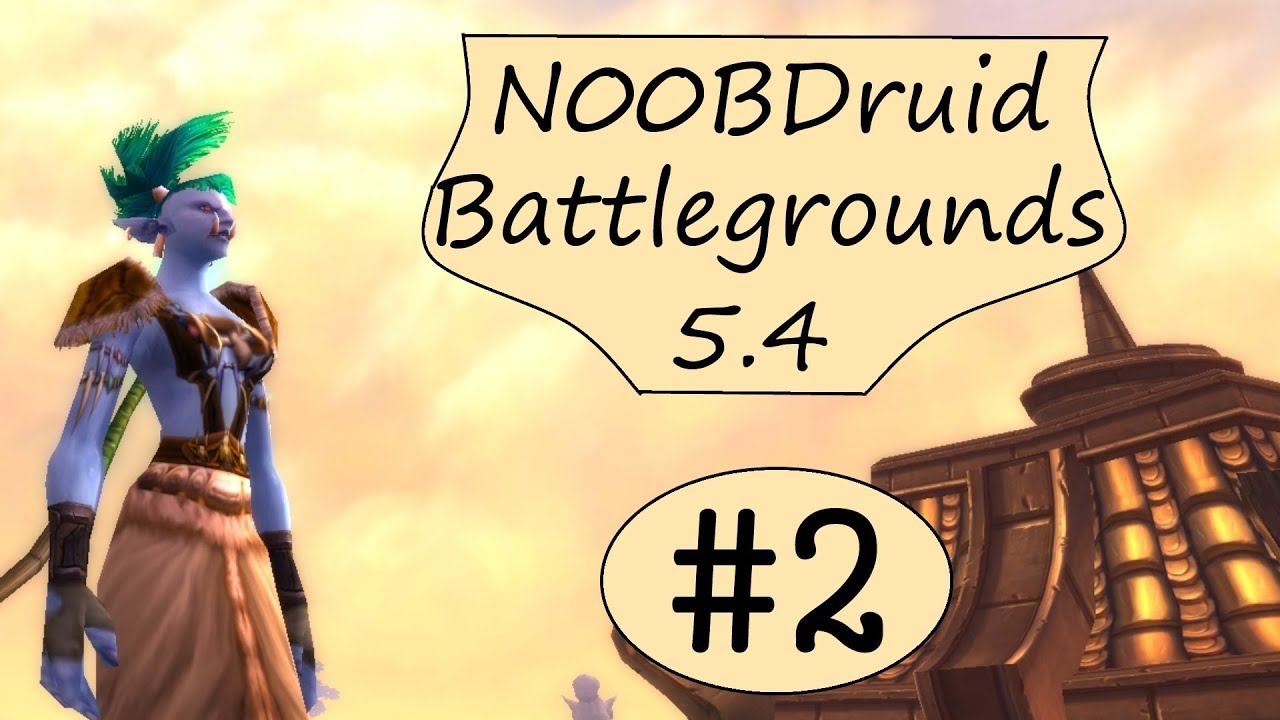 gaming logo Resto Druid Battlegrounds 5.4 (N00BDruid 2: Silvershard Mines)