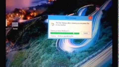 Delete Windows.old folder and system files in windows 8 using disk cleanup