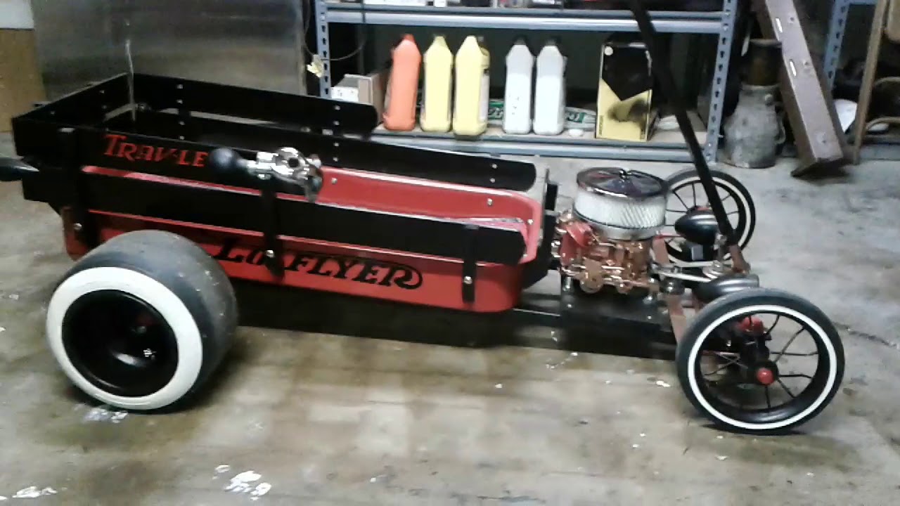 Custom Rat Rod Radio Flyer Youtube