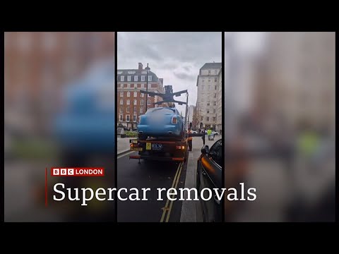 Video till London har tröttnat på olagligt parkerade lyxbilar