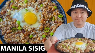Crispy Sisig w/ Egg &  Mayo (Manila Sisig) | Pimp Ur Food Ep137
