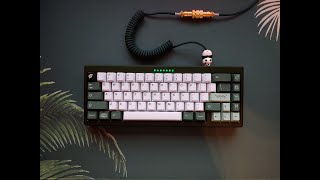 Matrix Noah v1 (China) built with Tealios v2 and GMK Botanical sound test