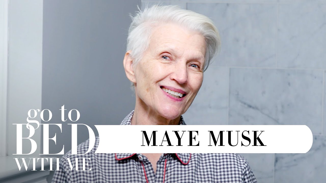 71-Year-Old Model Maye Musk’s Nighttime Skincare Routine