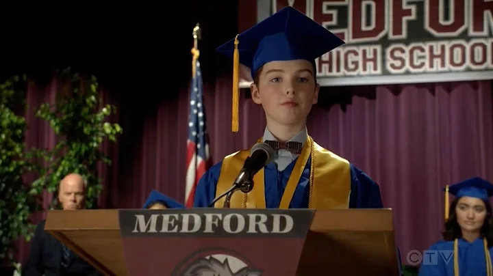 Sheldon Dedicates His Graduation Speech To Missy | Young Sheldon Season 4 Episode 1 - DayDayNews