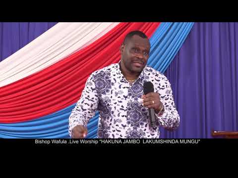 BISHOP WAFULA LIVE WORSHIP HAKUNA LAKUMSHINDA MUNGU