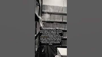 When Librarians Were Search Engines: 20,000 Books by Heart